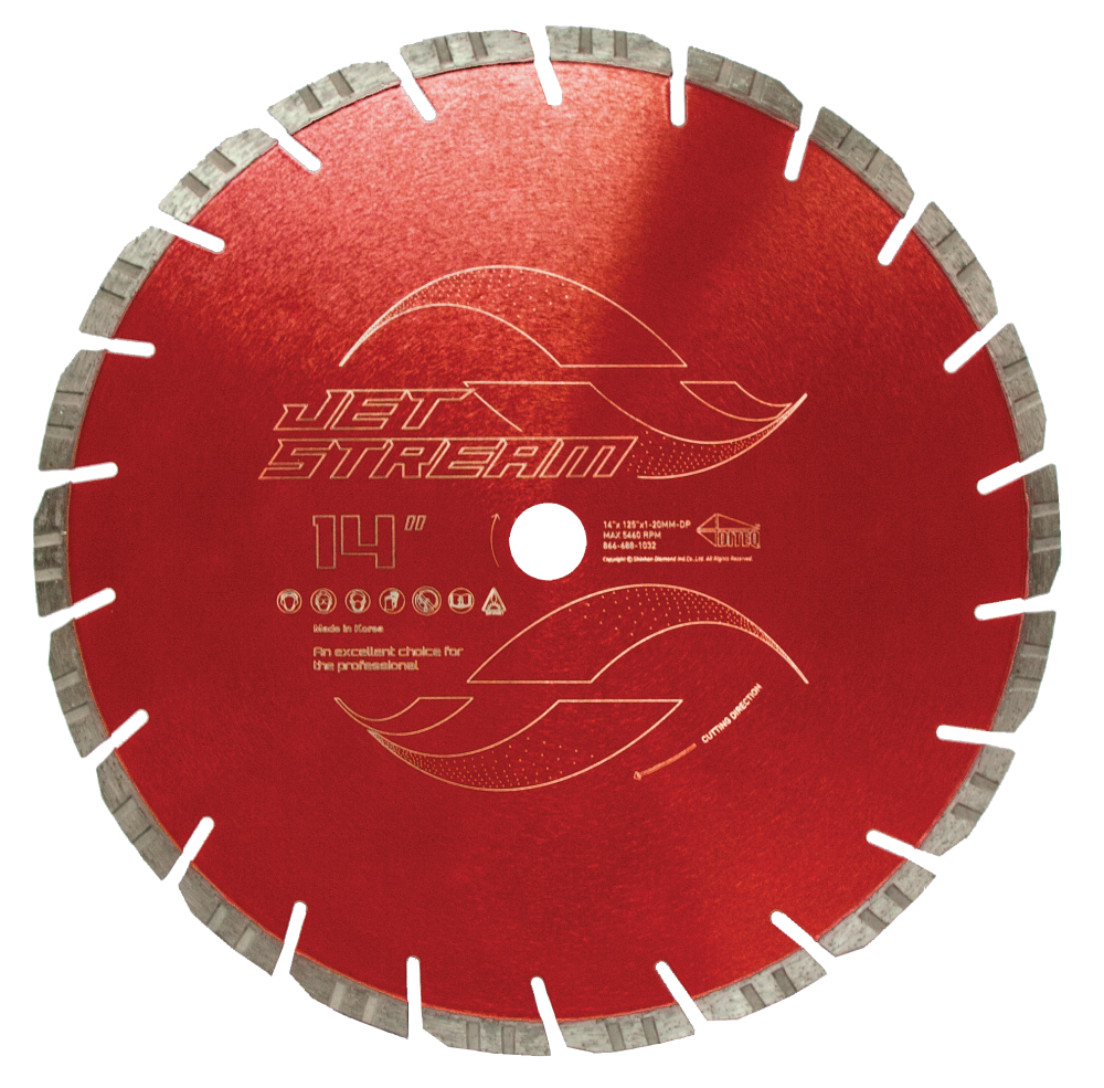 Diteq 14″ Jet Stream Diamond Blades - Flockneti