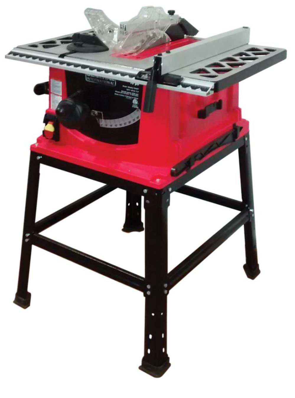 General International 10″ Table Saw with Stand 13 Amp - Flockneti