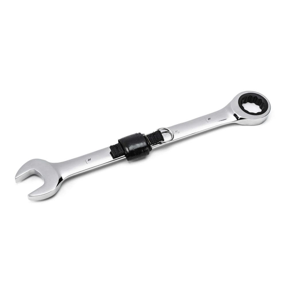 GEARWRENCH 1″ 12 Point Tether Ready Ratcheting Combination Wrench - Flockneti