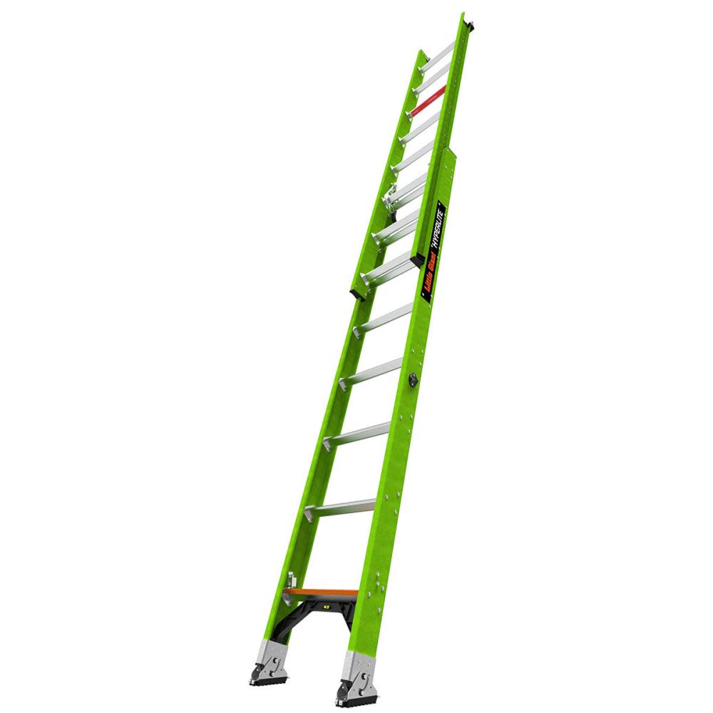 Little Giant Safety HyperLite 16 ft Type IAA Fiberglass Extension Ladder - Flockneti