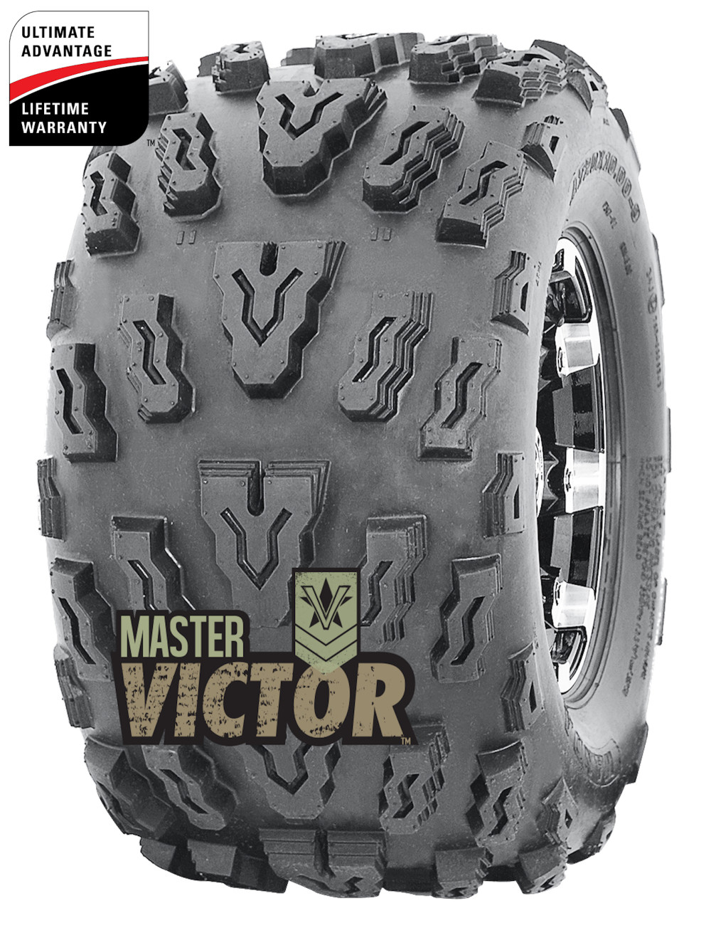 Master ATV 20×10.00-9 6P TL Victor ATV Tire (Tire Only) - Flockneti