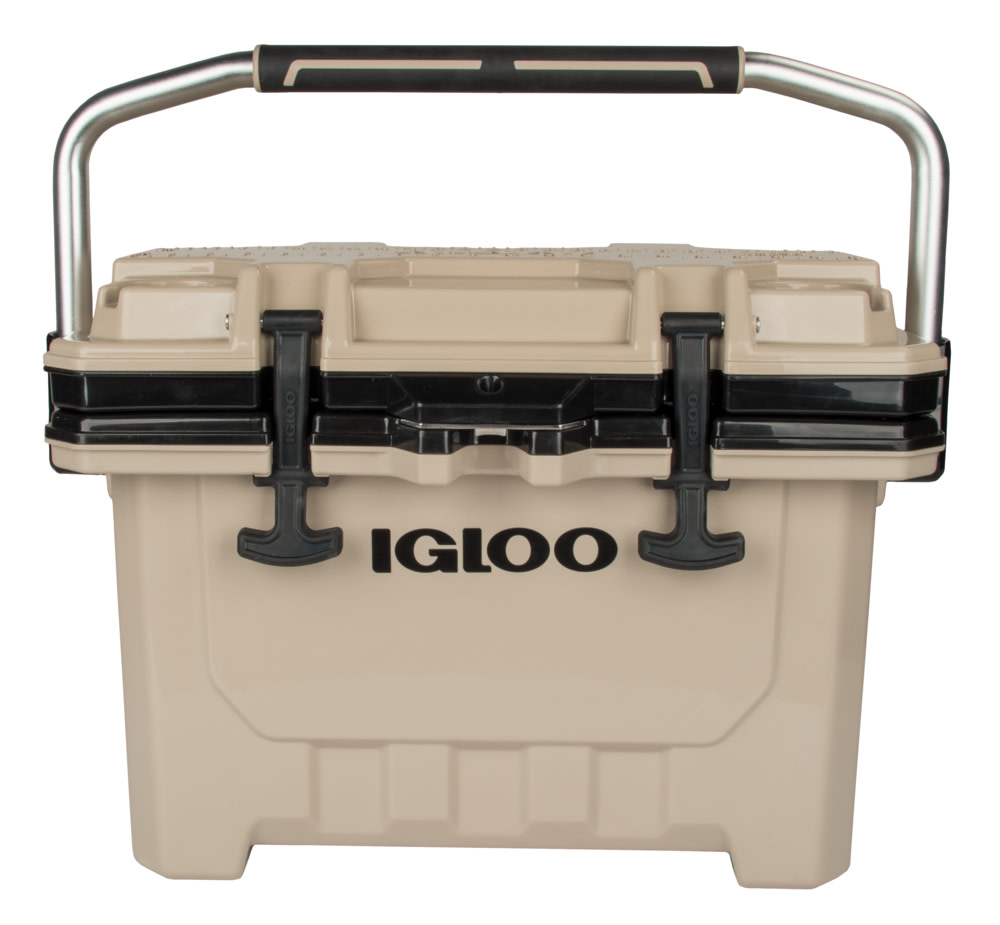 Igloo IMX Cooler River Bottom Tan/Black 24qt - Flockneti
