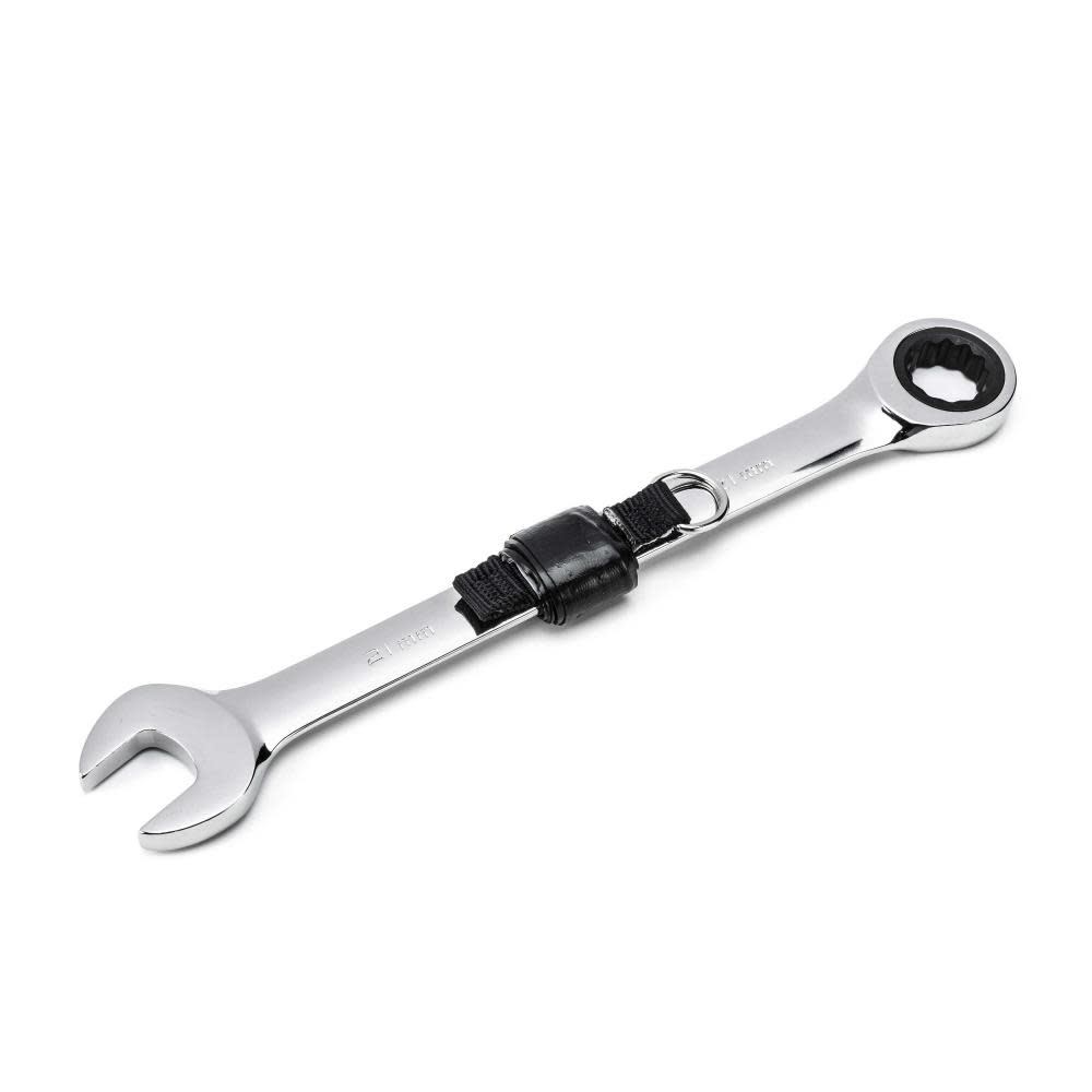 GEARWRENCH 21mm 12 Point Tether Ready Ratcheting Combination Wrench - Flockneti