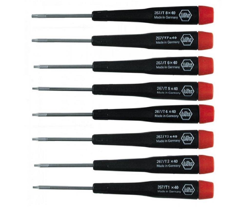 Wiha Precision Torx Screwdriver 8 piece Set - Flockneti