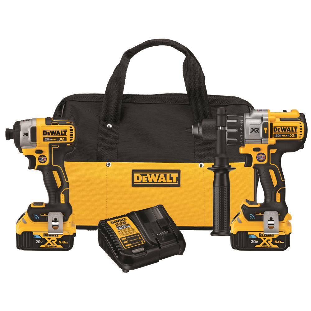 DEWALT 20V MAX* XR Tool Connect 2-Tool Combo Kit - Flockneti