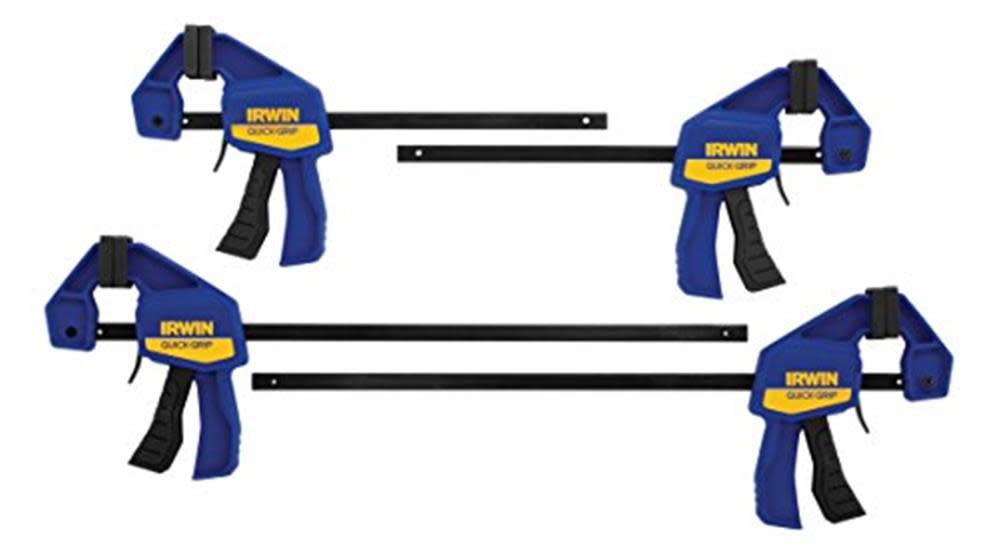 Irwin Min Bar Clamp Set Two 6″ & Two 12″ - Flockneti