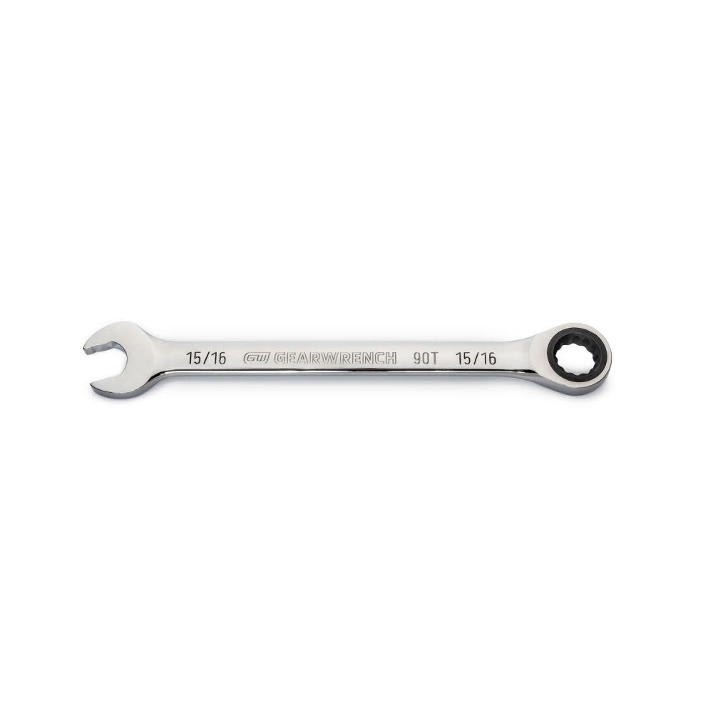 GEARWRENCH 15/16″ 90T 12 Point Ratcheting Combination Wrench - Flockneti