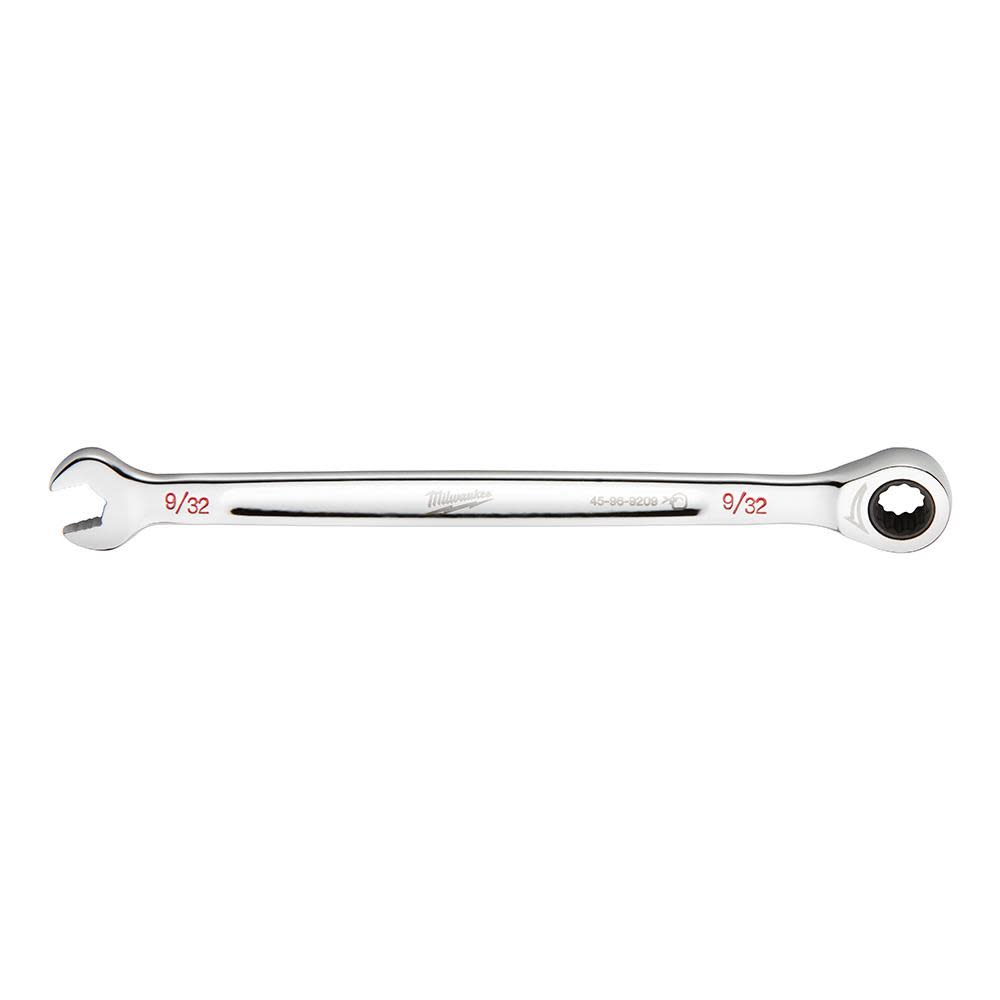 Milwaukee 9/32 in. SAE Ratcheting Combination Wrench - Flockneti