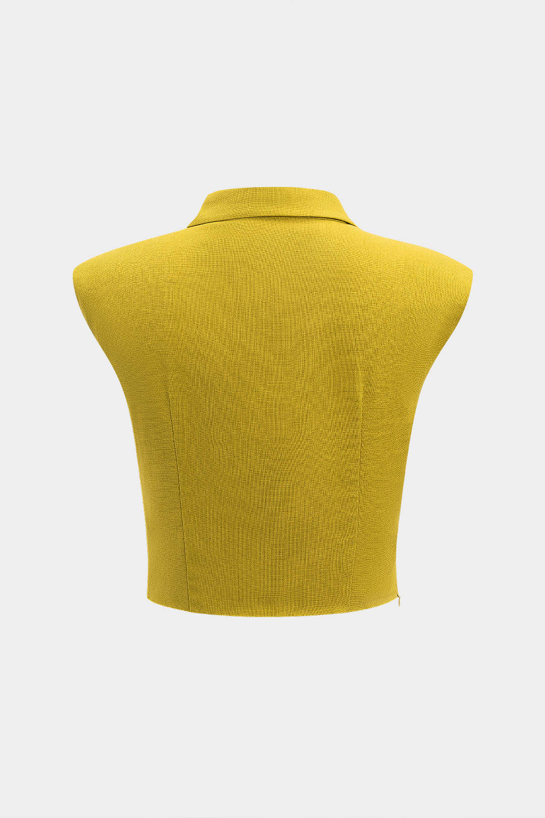 Linen Crossed Ruched Tank Top - Flockneti