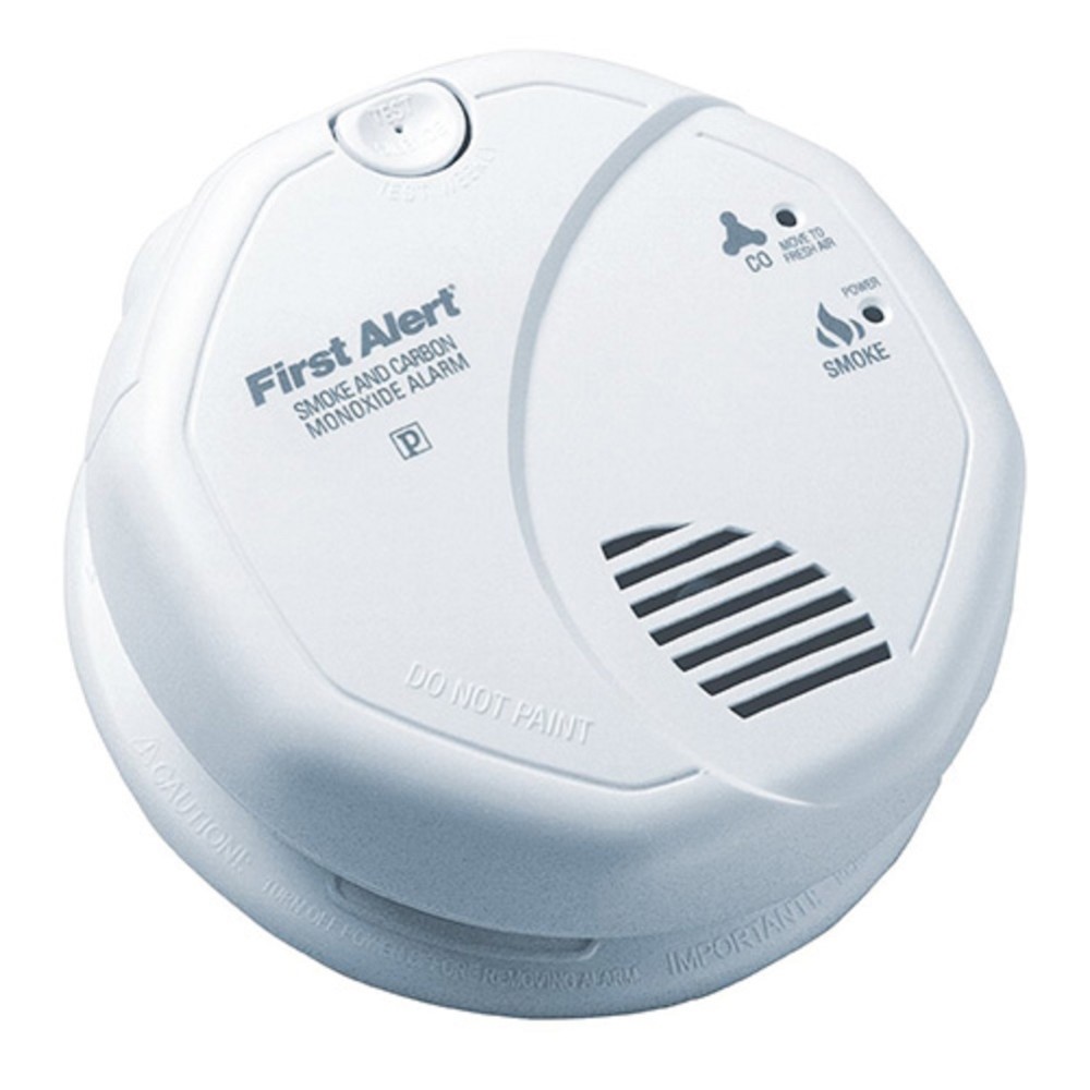 First Alert Hardwired Photoelectric Smoke and Carbon Monoxide Alarm with Battery Backup - Flockneti