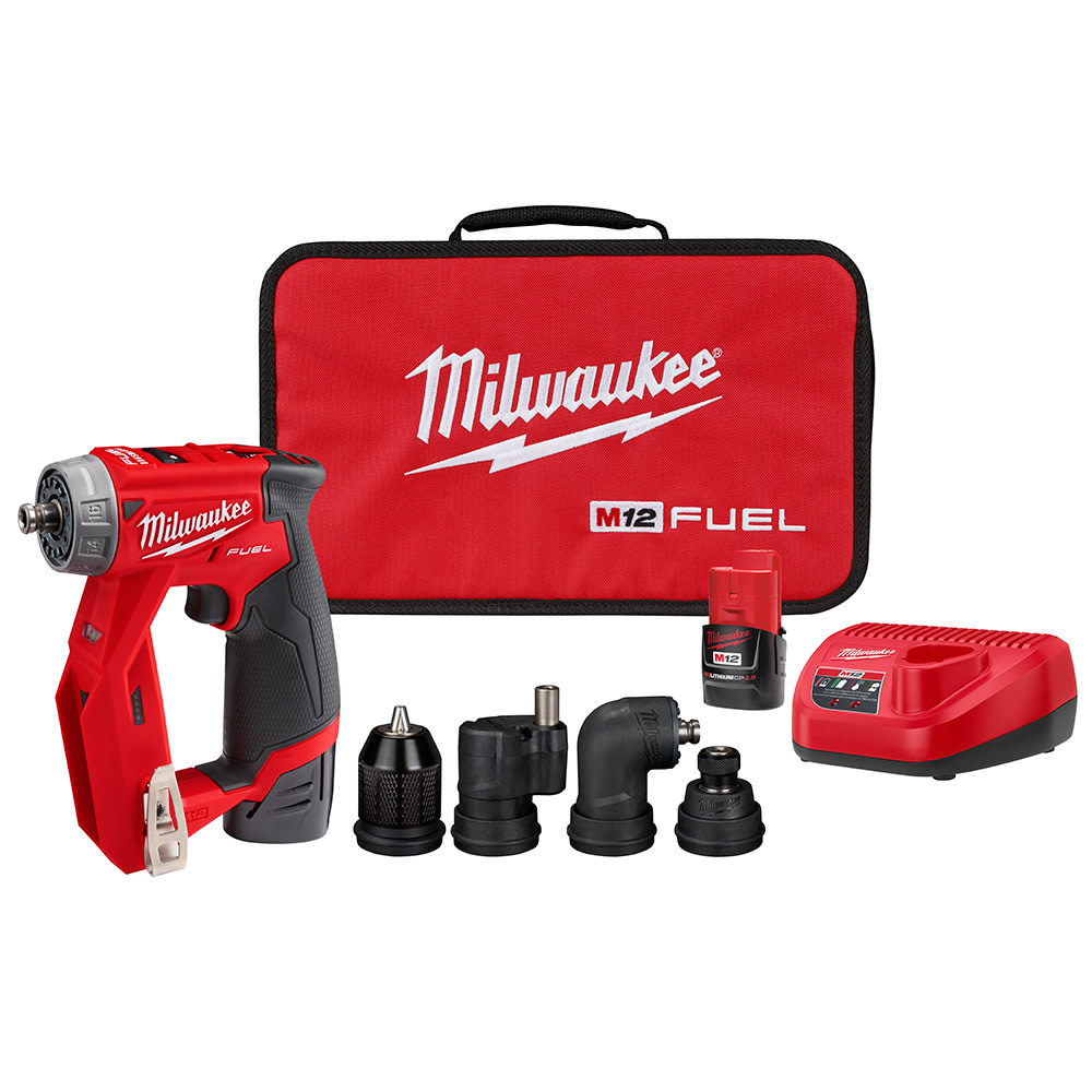 Milwaukee M12 FUEL Installation Drill/Driver Kit - Flockneti