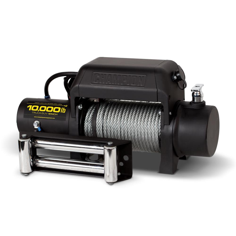 Champion Power Equipment 10000-lb. Truck/SUV Winch Kit with Remote Control - Flockneti
