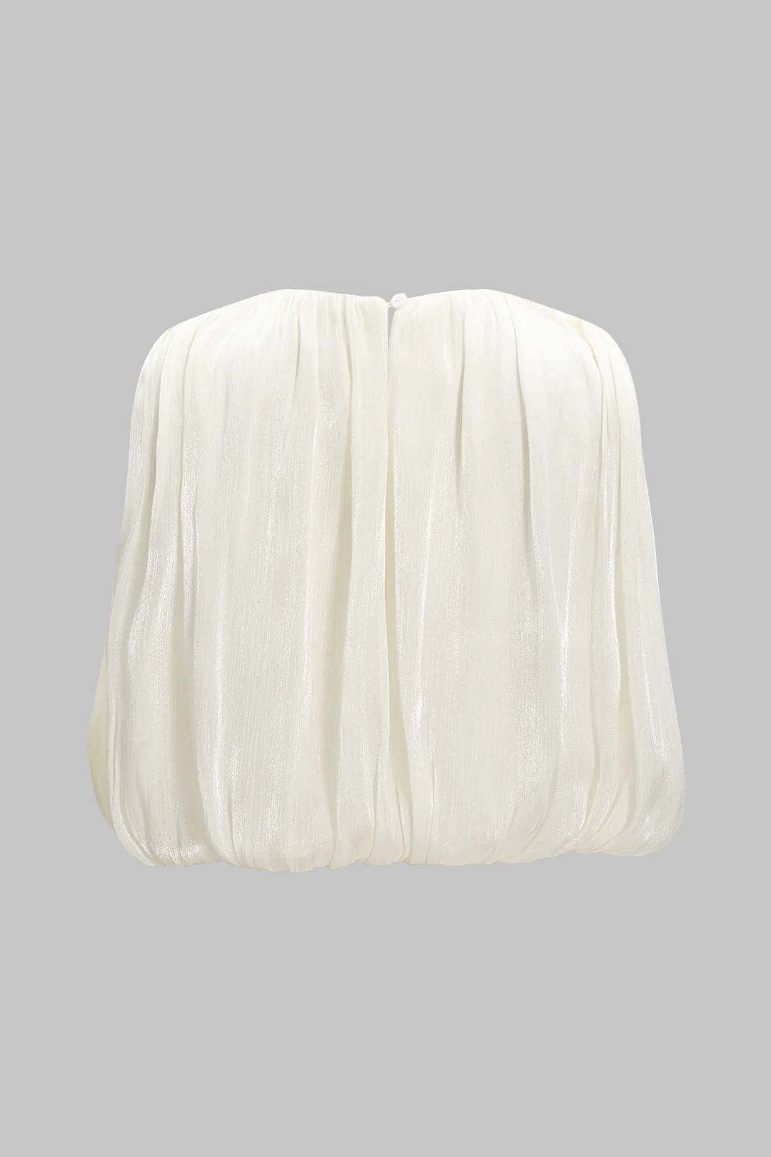 Solid Ruched Button Sleeveless Tank Top - Flockneti