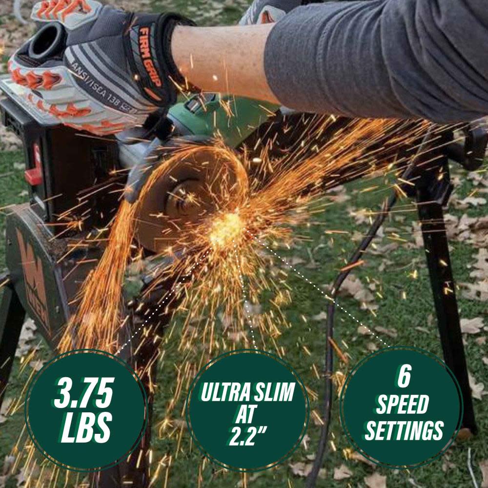 Metabo HPT 4.5″ 12 Amp Slide Switch Grinder - Flockneti