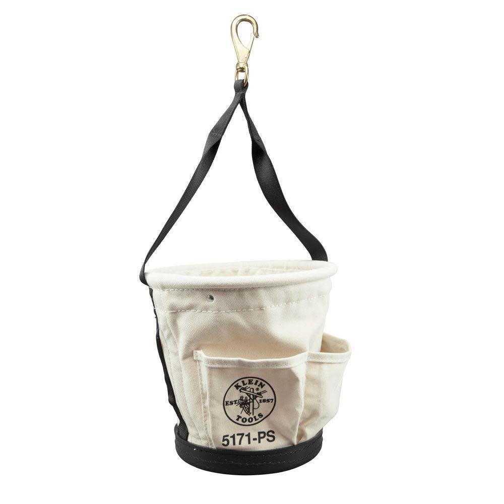 Klein Tools HD Tapered Wall Bucket 4 Pockets - Flockneti