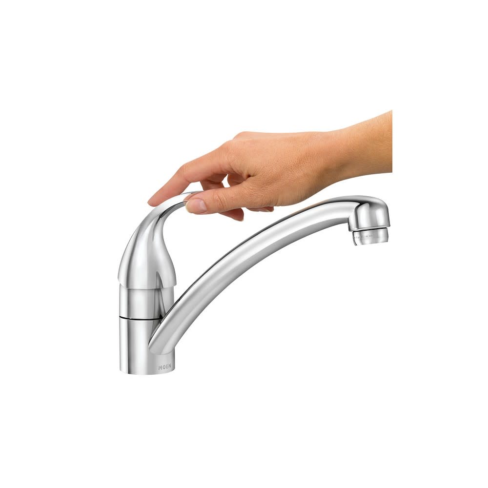 Moen Adler Kitchen Faucet Chrome 1 Handle - Flockneti