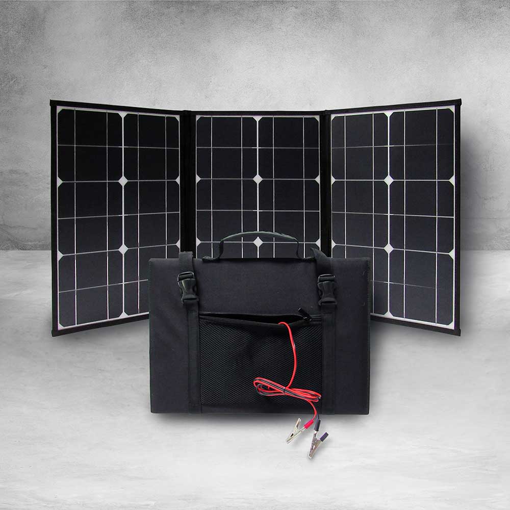 Dakota Lithium 12V 50W Folding Fast-Charge Solar Panel - Flockneti