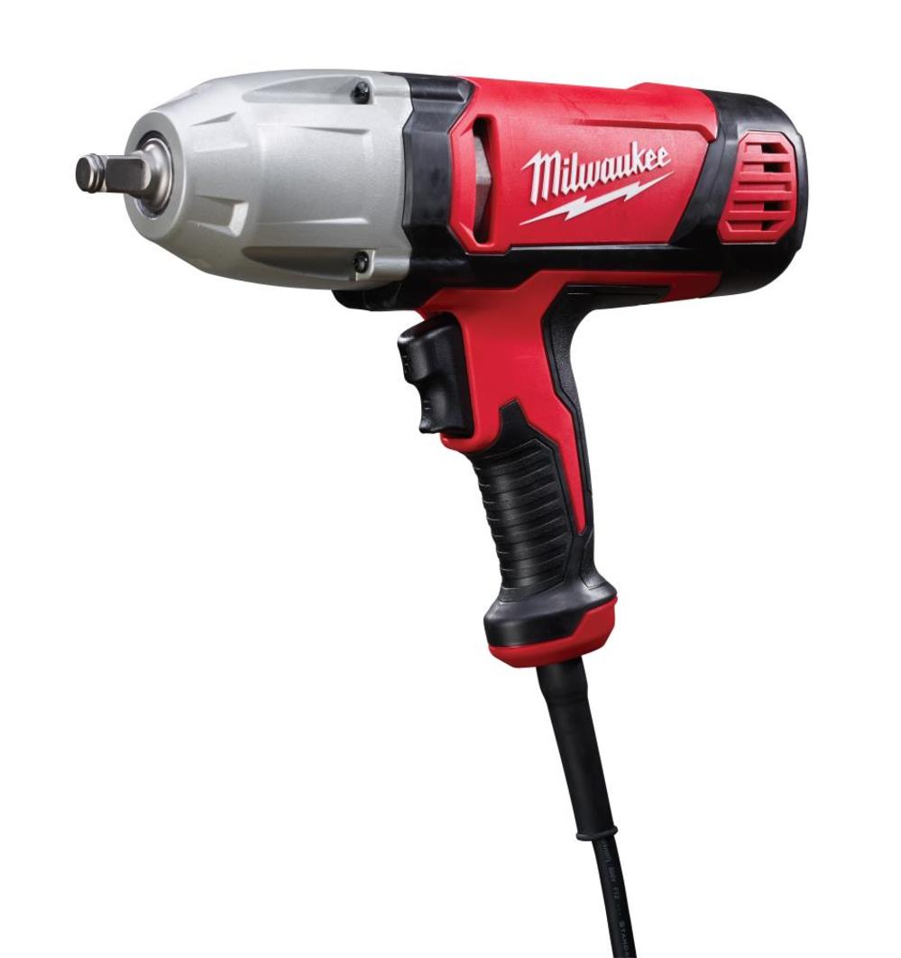 Milwaukee 1/2″ Square Drive Impact Wrench with Rocker Switch & Friction Ring Socket Retention - Flockneti
