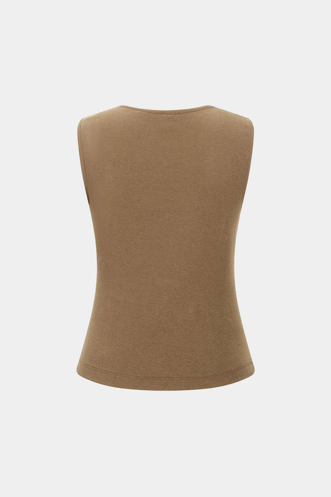 Patchwork Sleeveless Tank Top - Flockneti