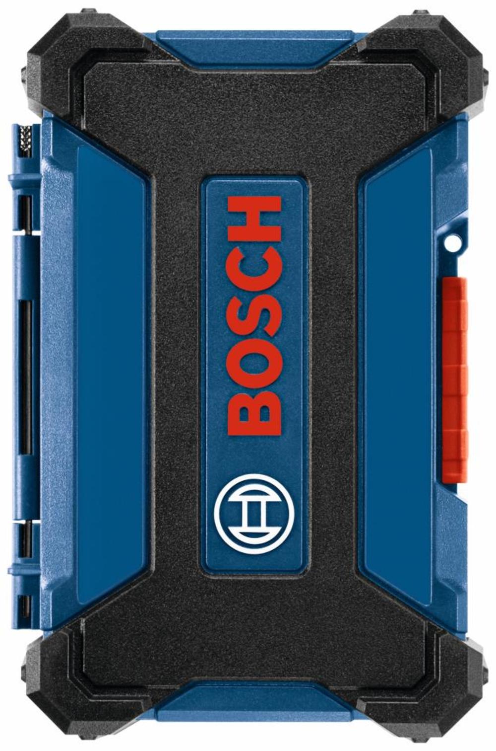 Bosch 40 pc Impact Tough Drill Drive Custom Case System Set - Flockneti