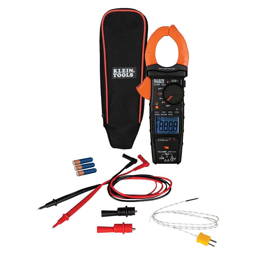 Klein Tools HVAC Clamp Meter - Flockneti