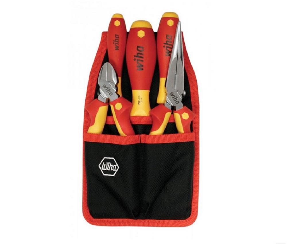 Wiha Insulated Belt Pack Pouch Set 5 Piece - Flockneti