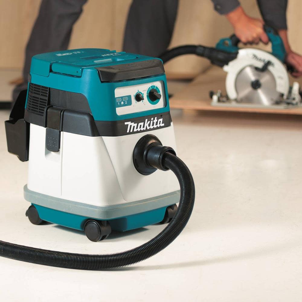 Makita 18V X2 LXT 36V 4 Gallon HEPA Dry Dust Extractor Bare Tool - Flockneti