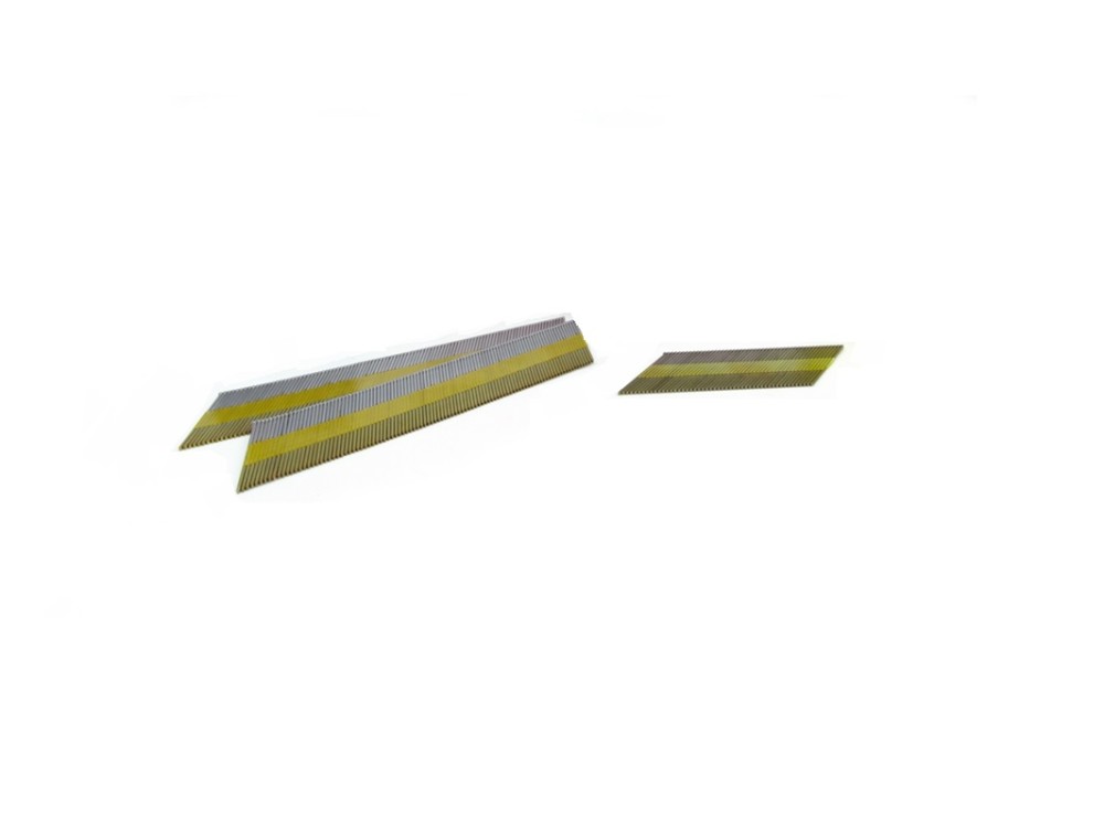 Spotnails 2.5 In. Bright 15 Gauge Nails – 34 Tape Strip – 4000 Nails - Flockneti