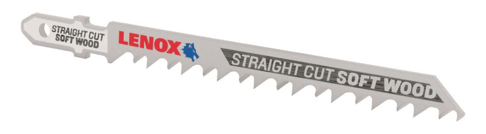 Lenox 5pk 4″ T shank Jigsaw Blade - Flockneti