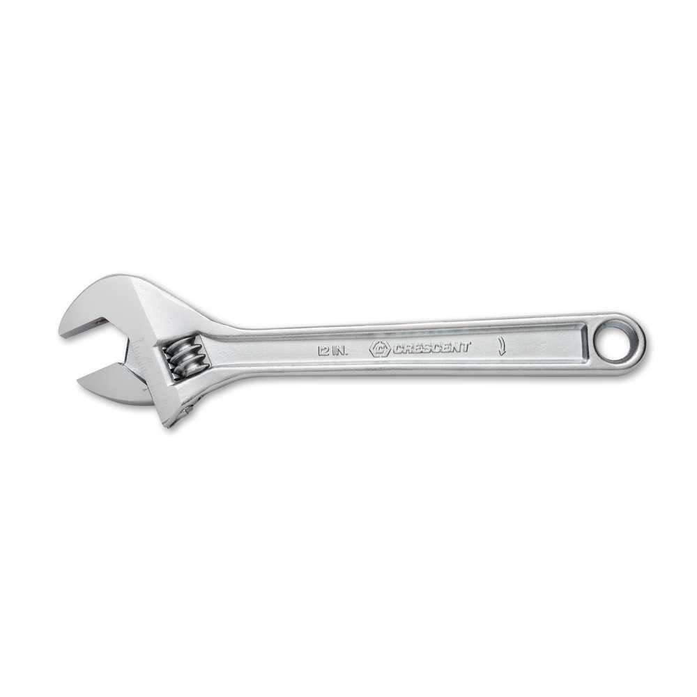 Crescent 12″ Adjustable Wrench Chrome Finish - Flockneti