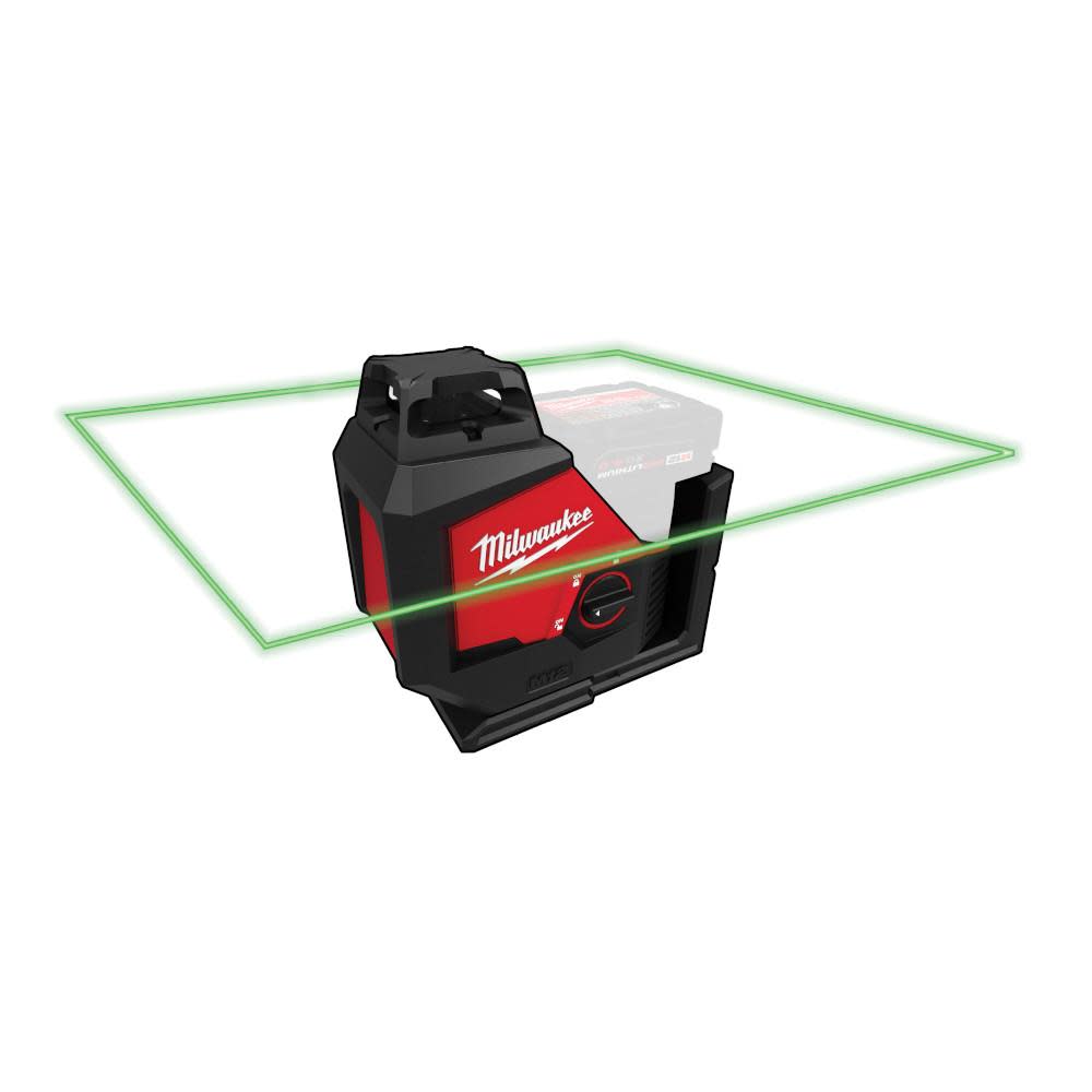 Milwaukee M12 Green 360 Single Plane Laser - Flockneti