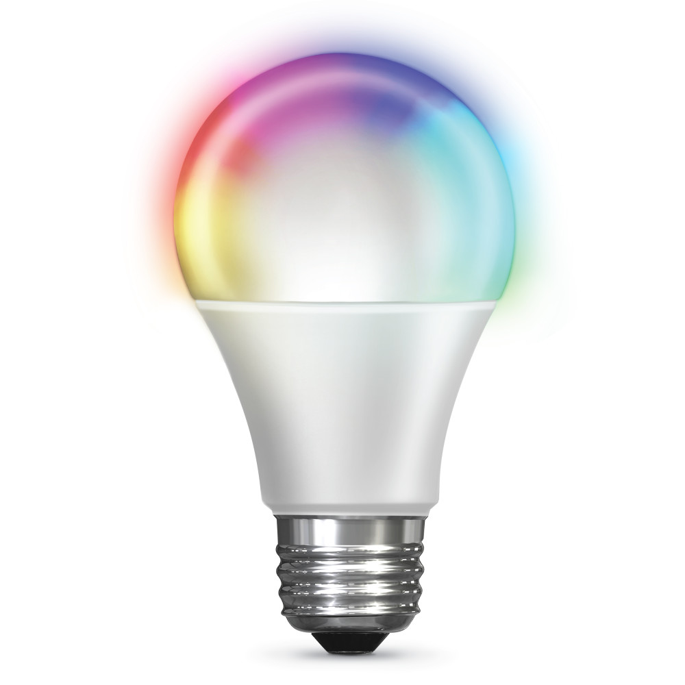 Feit Electric 60W A19 Alexa Google LED Smart WiFi Bulb 3pk - Flockneti