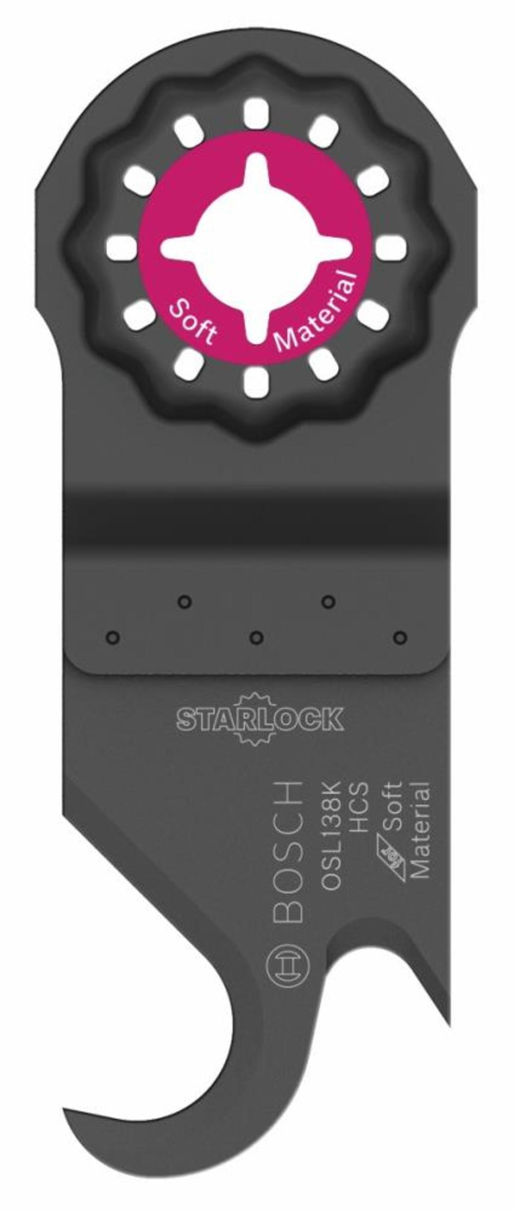 Bosch 1-1/4 In. Starlock Oscillating Multi Tool Hook Knife Blade - Flockneti