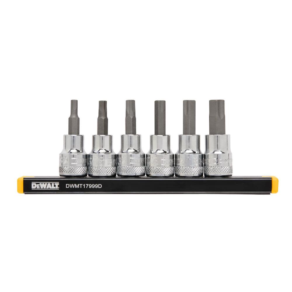 DEWALT SAE HEX Socket Set 3/8″ DRIVE 6pc - Flockneti