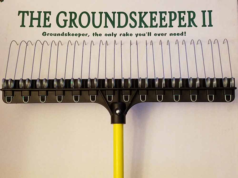 TRG Inc 21″ Groundskeeper II Rake - Flockneti