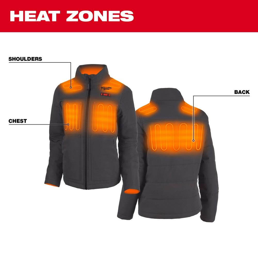 Milwaukee M12 Womens Heated AXIS Jacket Kit - Flockneti