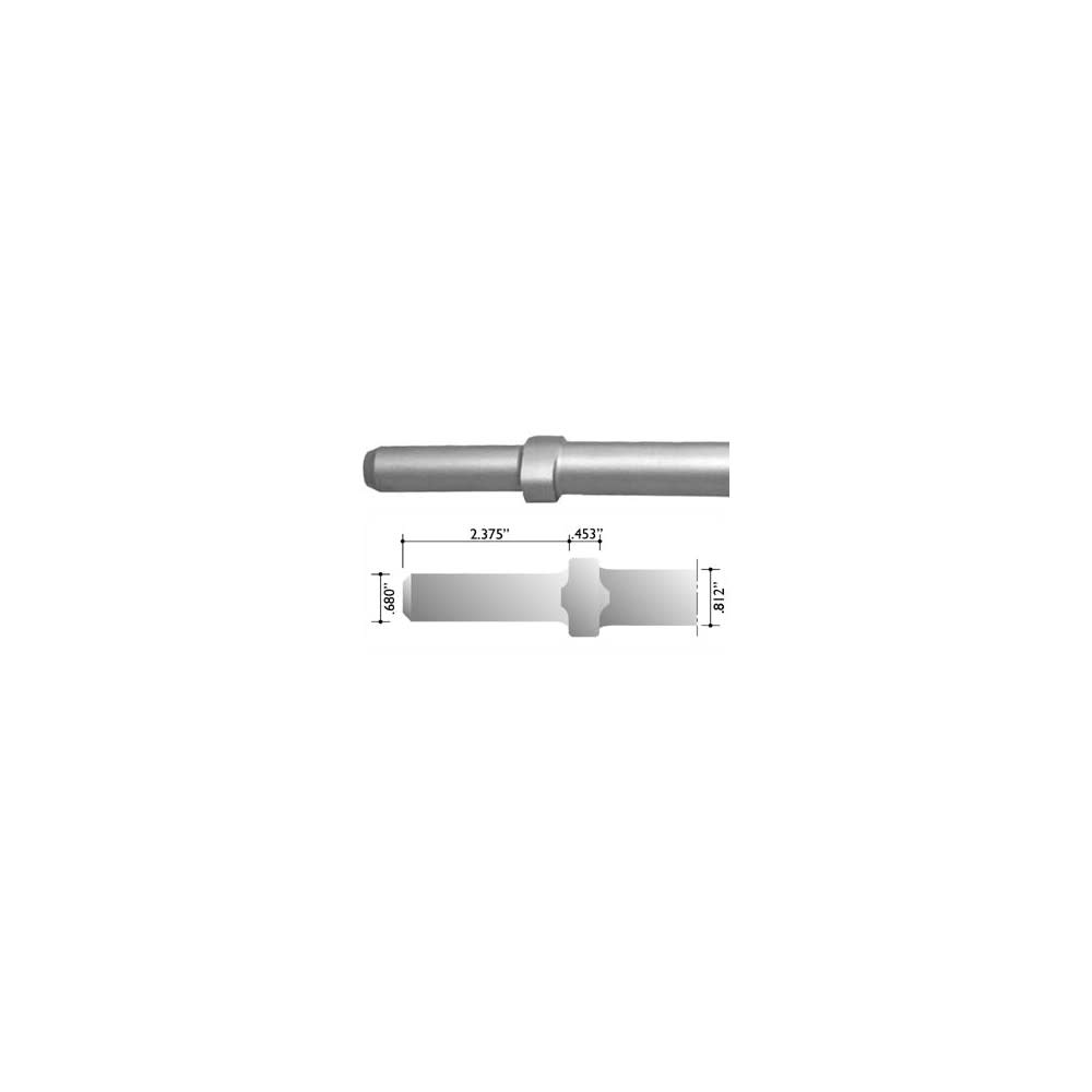 Brunner and Lay 5/8″ Round Shank/Oval Collar Ground Rod Driver - Flockneti