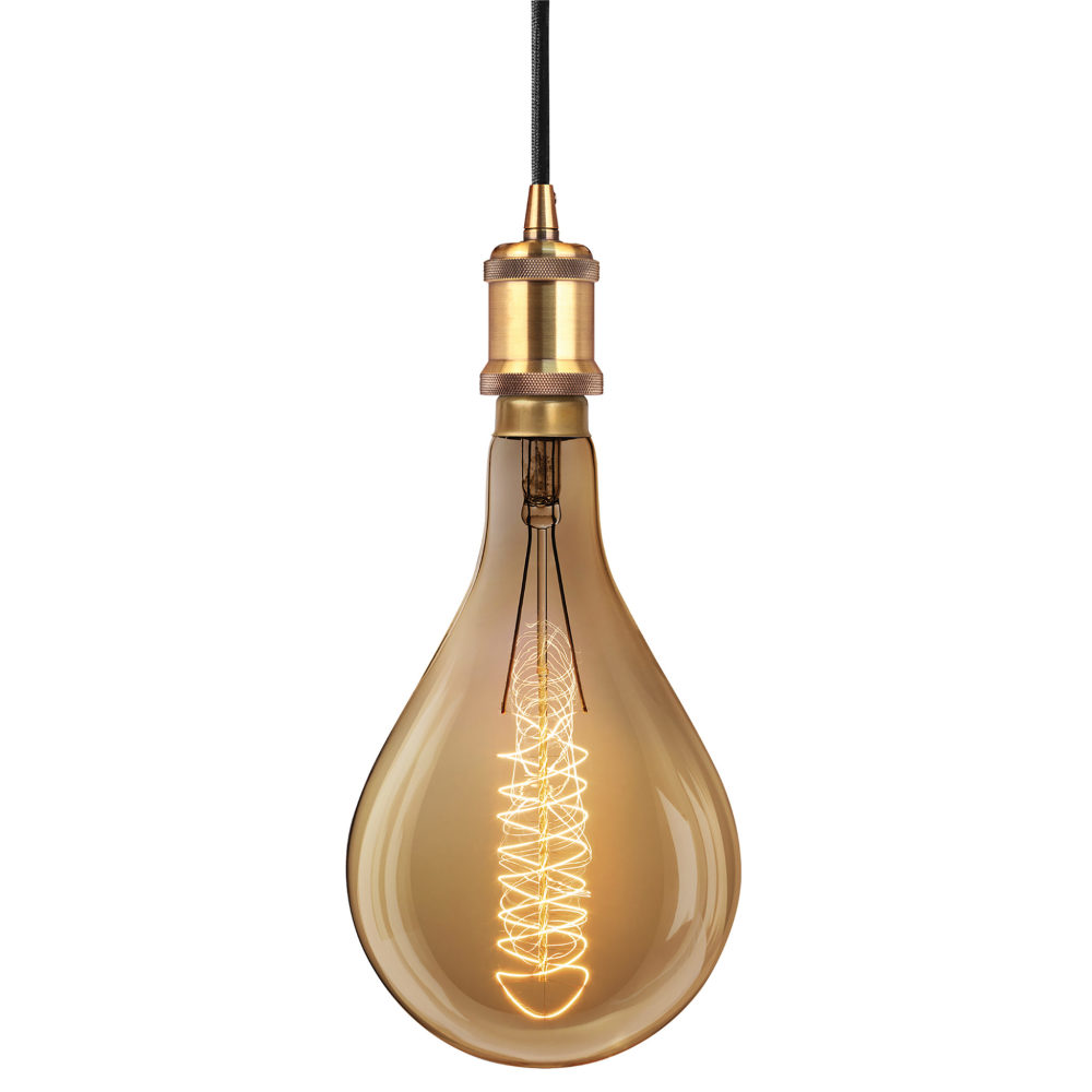 Feit Electric 60W PS52 Incandescent Bulb with Pendant 1pk - Flockneti