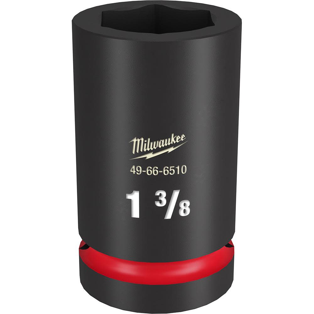 Milwaukee Impact Socket 1″ Drive 1 3/8″ Deep 6 Point - Flockneti