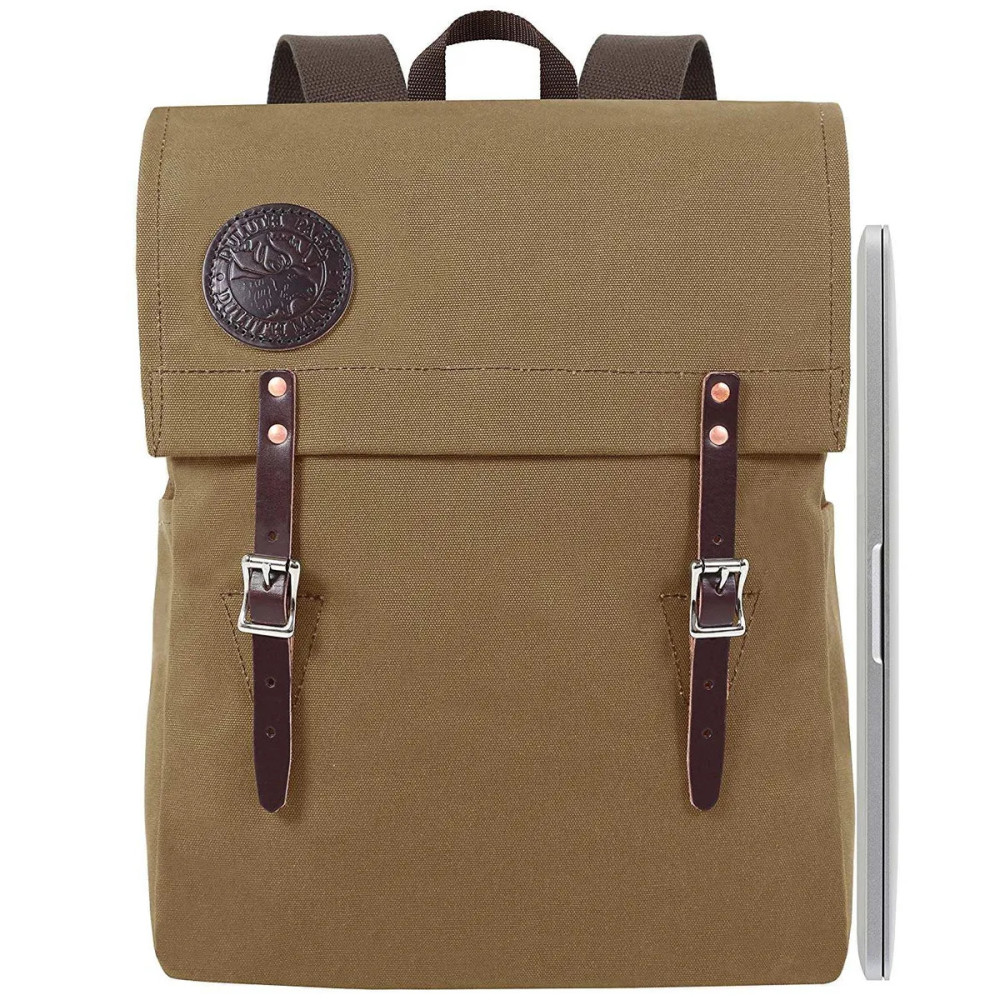 Duluth Pack 20 Liter Capacity Khaki Laptop Scoutmaster Pack - Flockneti
