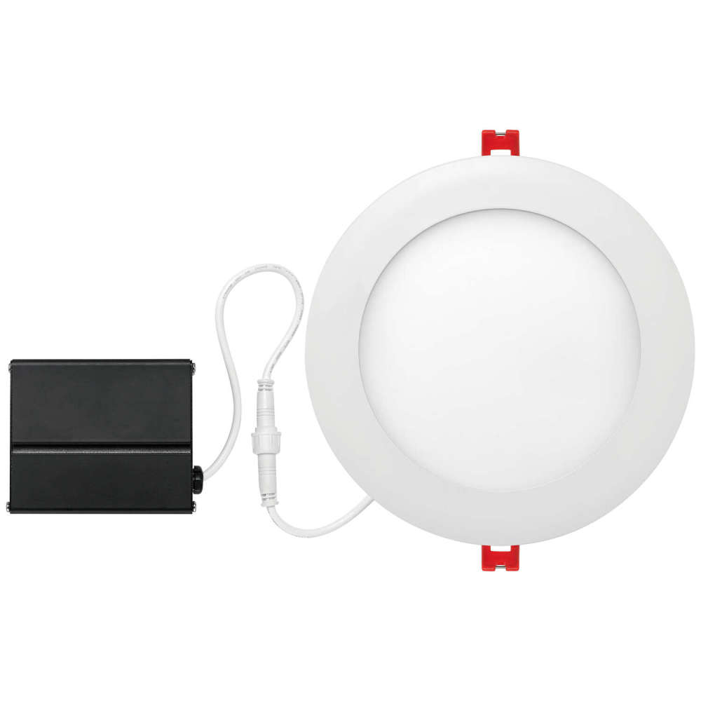 Globe Electric Ultra Slim Recessed Lighting Kit Plastic 12W LED - Flockneti