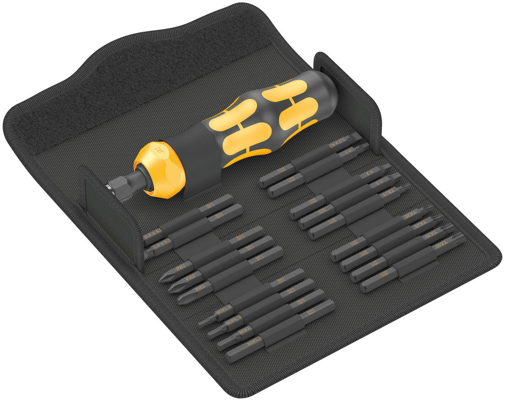 Wera Tools 19pc Kraftform Kompakt 900 Imperial Set 1 - Flockneti