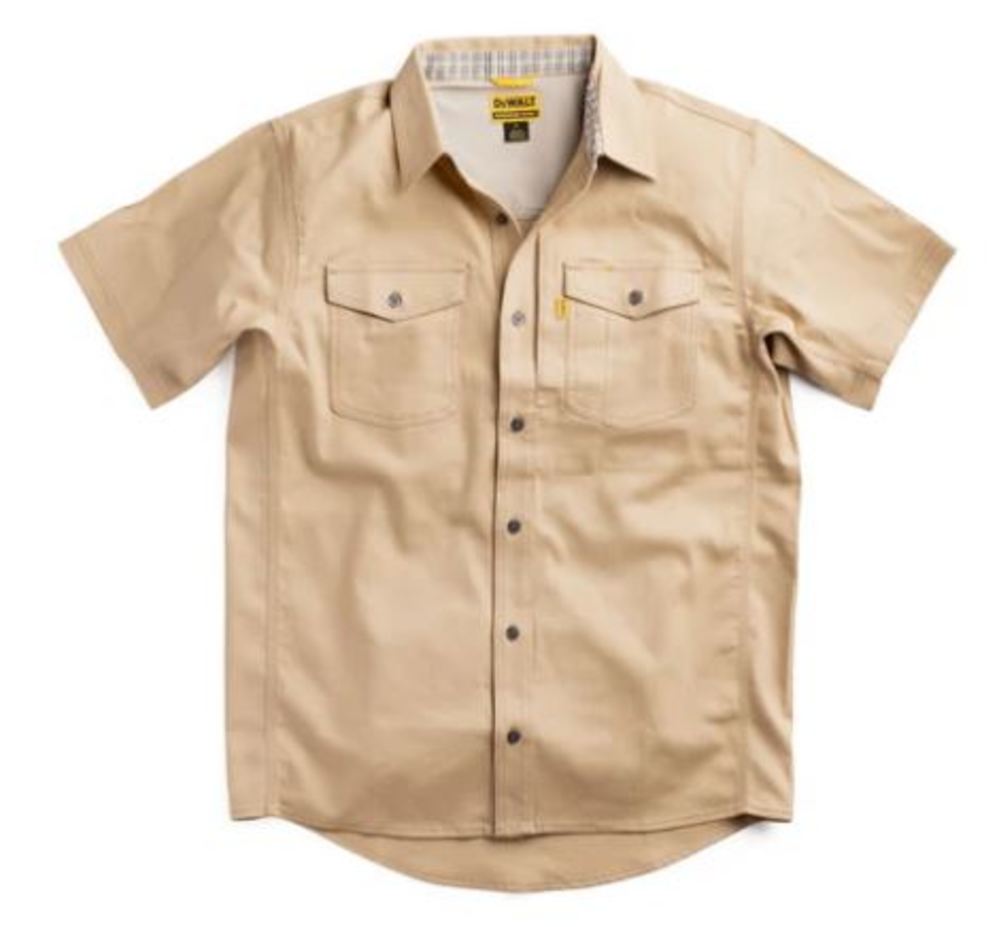 DEWALT Austin Prostretch Work Shirt Sandstone XL - Flockneti