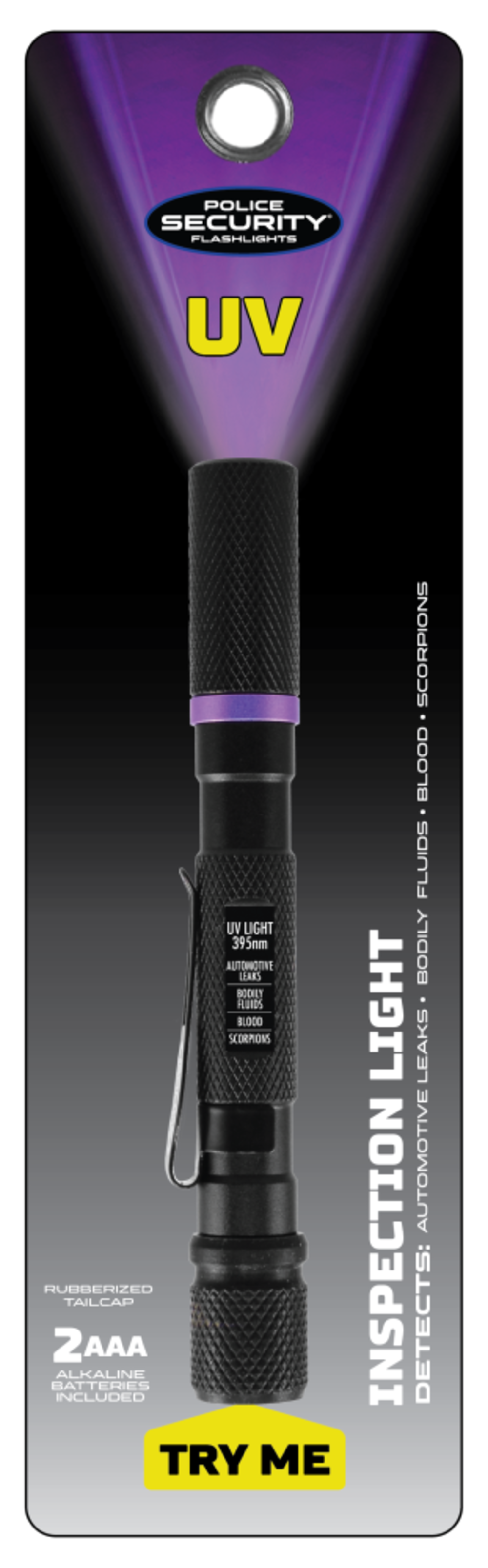Police Security UV Penlight 395nm - Flockneti