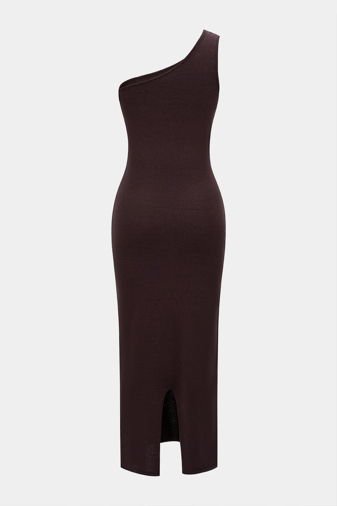 One Shoulder Asymmetrical Sleeveless Maxi Dress - Flockneti