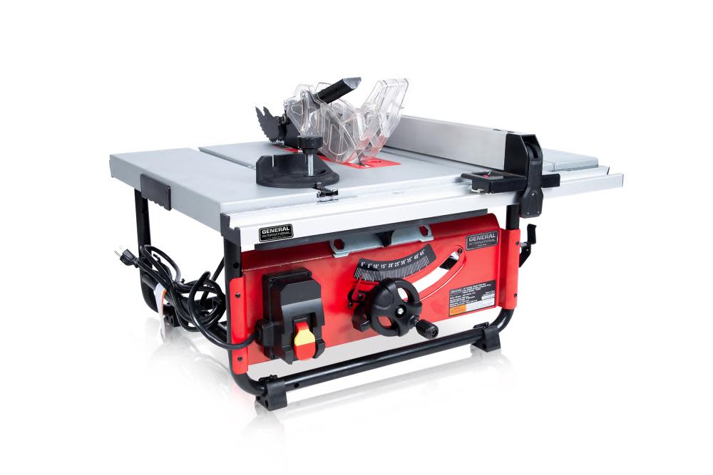 General International 10″ TS4003 Portable and Bench Top Table Saw - Flockneti