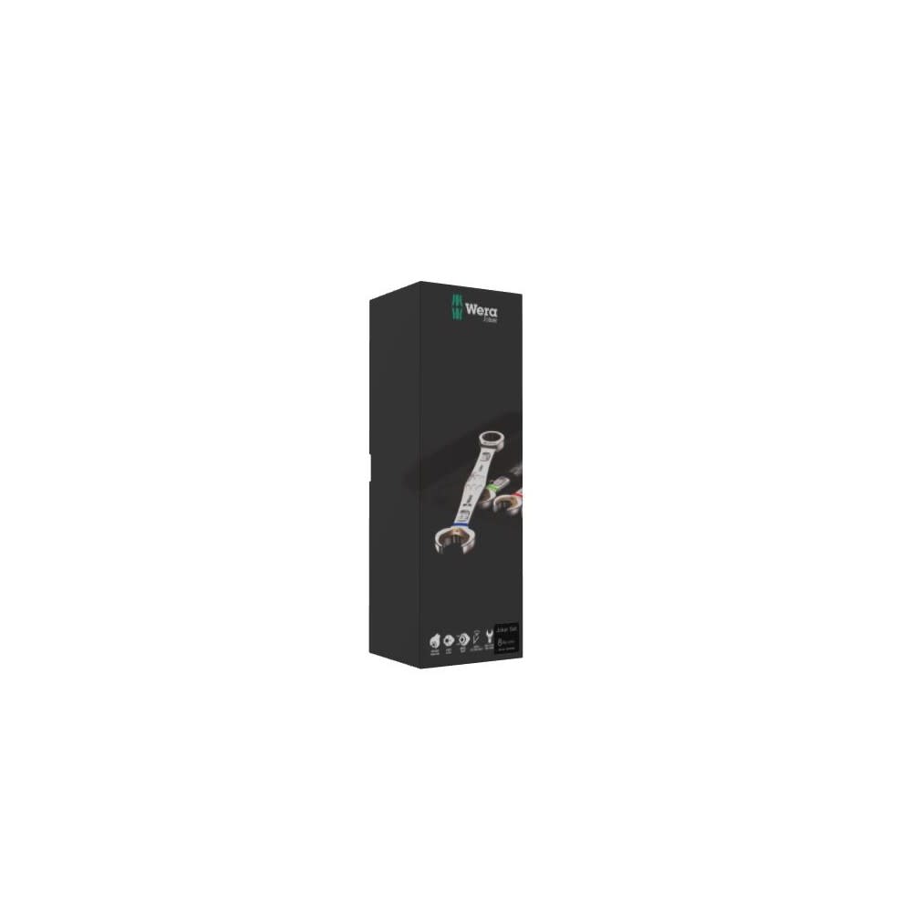 Wera Tools 6000 Joker 8 Imperial 1 Combination Ratchet Wrench Set - Flockneti