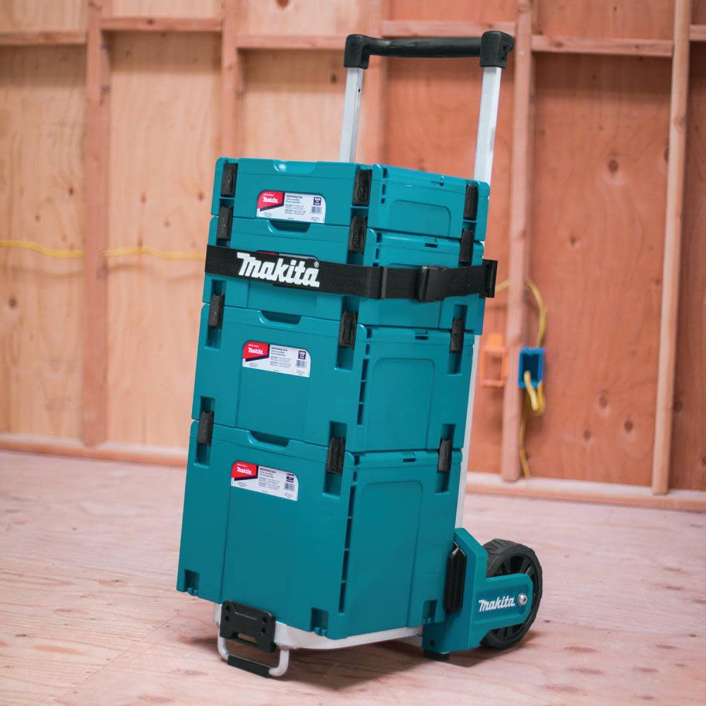 Makita MAKPAC Interlocking Case Hand Truck - Flockneti