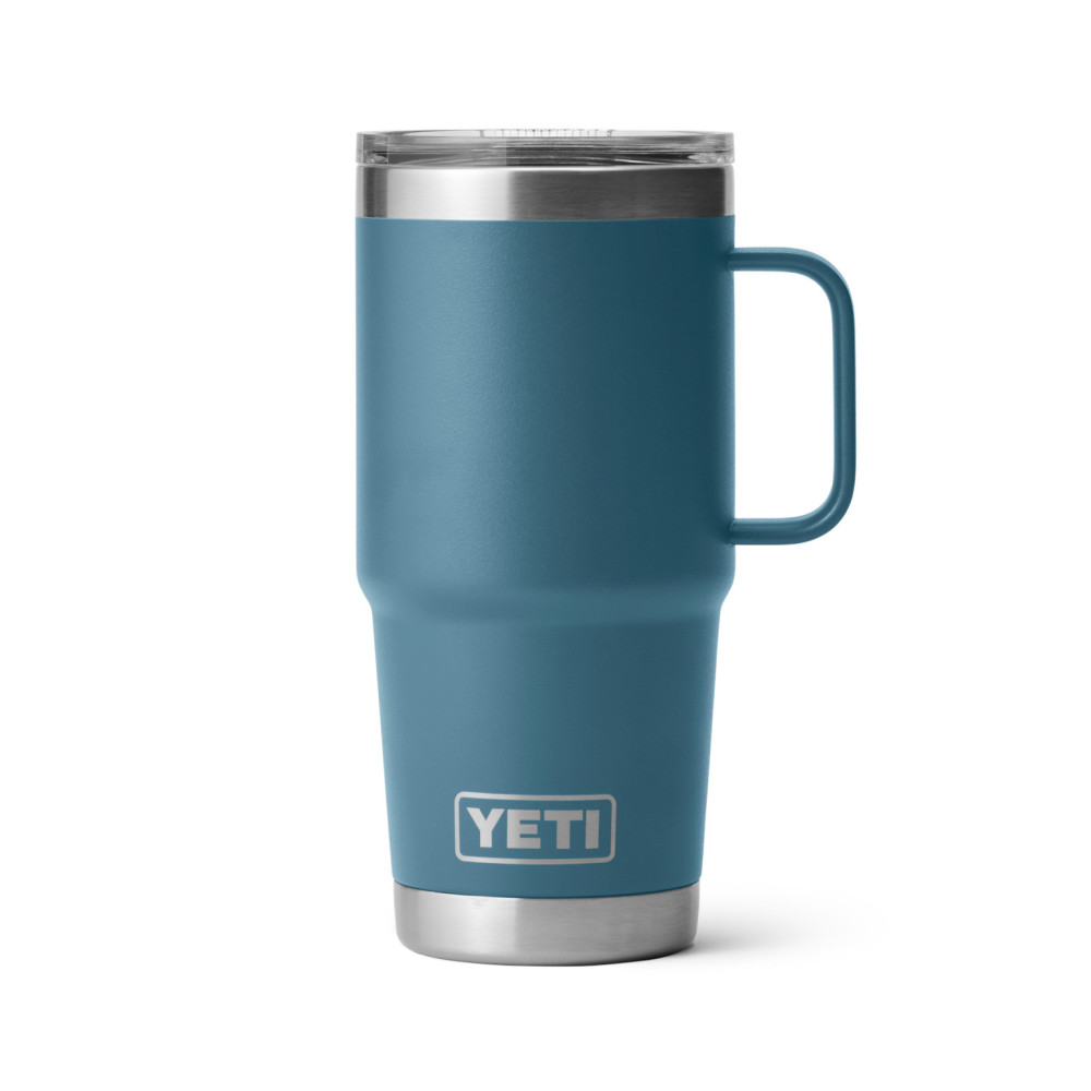 Yeti Rambler 20oz Travel Mug with Stronghold Lid Nordic Blue - Flockneti