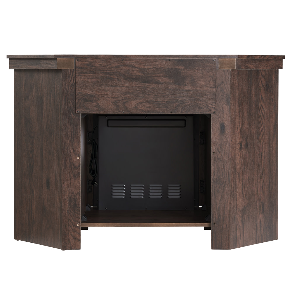 Hearthpro Corner Media Electric Fireplace - Flockneti
